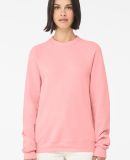 BELLA+CANVAS 3901 Unisex Sponge Fleece Sweatshirt in Pink