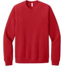 BELLA+CANVAS 3901 Unisex Sponge Fleece Sweatshirt in Red