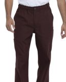 Dickies Medical 81006T - Men's Zip Fly Pull-On Pan Espresso