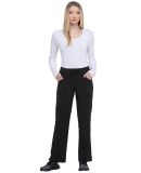 Dickies Medical DK010 -  Women's Mid Rise Straight Black