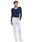 Dickies Medical DK010 -  Women's Mid Rise Straight White
