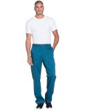 Dickies Medical DK160 - Men's Drawstring Zip Fly P Caribbean Blue
