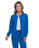 Dickies Medical DK305 -Women's Snap Front Warm Up  Royal