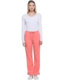 Dickies Medical DK010P - Women's Petite Mid Rise S Ravashing Coral