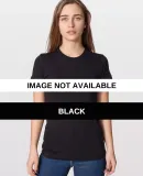 2102ORG American Apparel Organic Fine Jersey Short Black