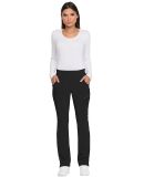 Dickies Medical DK195T - Women's Tall Mid Rise Tap Black