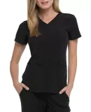 Dickies Medical  DK615   - V-Neck Top Black