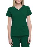 Dickies Medical  DK625   - Mock Wrap Top Hunter Green