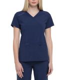 Dickies Medical  DK625   - Mock Wrap Top Navy