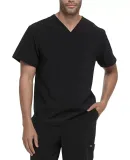 Dickies Medical DK635 - Men's EDS Essentials V-Nec Black