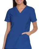 Dickies Medical  DK755   - V-Neck Top With Patch P Galaxy Blue