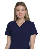 Dickies Medical DK735 -V-Neck Top Navy