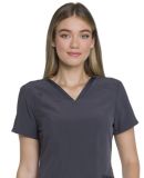 Dickies Medical DK735 -V-Neck Top Pewter