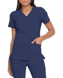 Dickies Medical  DK760   - V-Neck Top D-Navy