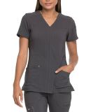 Dickies Medical  DK760   - V-Neck Top Pewter