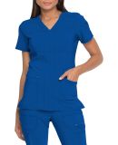Dickies Medical  DK760   - V-Neck Top Royal