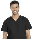 Dickies Medical DKP520C -V-Neck Top Black