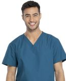 Dickies Medical DKP520C -V-Neck Top Caribbean Blue