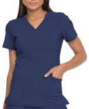 Dickies Medical DK765 -V-Neck Top Navy