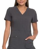 Dickies Medical DK765 -V-Neck Top Pewter