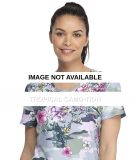 Dickies Medical DK618 - V-Neck Top Tropical Camo-Tion