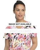 Dickies Medical DK656 -Prints V-Neck Top Bright Like A Daisy