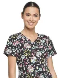 Dickies Medical DK731 - Dynamix V-Neck Top Blossom Burst