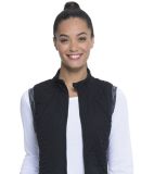 Dickies Medical DK510 - Quilted Zip Front Vest Black