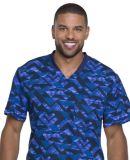 Dickies Medical DK607 - Dynamix Men's Rib Knit V-N Make A Point
