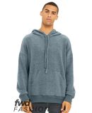 Bella + Canvas 3329 Fast Fashion Unisex Sueded Fle in Heather slate