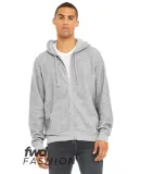 Bella + Canvas 3339 Fast Fashion Unisex Sueded Fle ATHLETIC HEATHER