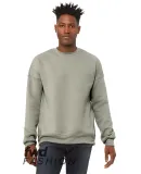 Bella + Canvas 3946 Fast Fashion Crewneck Sweatshi in Heather stone