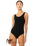 Bella + Canvas 0990 Fast Fashion Women's Bodysuit in Black