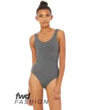 Bella + Canvas 0990 Fast Fashion Women's Bodysuit in Deep heather