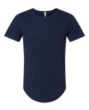 Bella + Canvas 3003 Fast Fashion Jersey Curved Hem in Navy