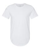 Bella + Canvas 3003 Fast Fashion Jersey Curved Hem in White