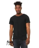 Bella + Canvas 3414 Fast Fashion Unisex Triblend R in Solid blk trblnd