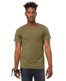 Bella + Canvas 3414 Fast Fashion Unisex Triblend R in Olive triblend