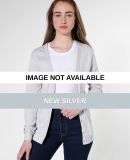 RSA4400 American Apparel Unisex Baby Rib Cardigan New Silver