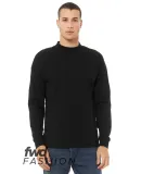 Bella + Canvas 3520 Fast Fashion Unisex Mock Neck  in Black