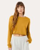 Bella + Canvas 6501 Fast Fashion Women's Cropped L in Mustard