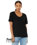 Bella + Canvas 8818 Fast Fashion Women's Flowy Poc in Black