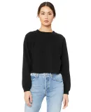 Bella + Canvas 7505 Fast Fashion Women's Raglan Pu BLACK