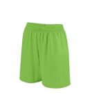 Augusta Sportswear 963 Girls Shockwave Shorts in Lime/ white