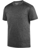 Augusta Sportswear 2801 Youth Kinergy Training T-S in Black heather