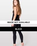 RSA8324 American Apparel Cotton Spandex Jersey Uni Black