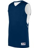 Augusta Sportswear 1167 Youth Alley-Oop Reversible in Navy/ white