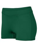 Augusta Sportswear 1232 Women's Dare Shorts in Dark green