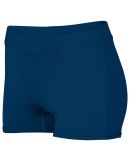 Augusta Sportswear 1233 Girls' Dare Shorts in Navy