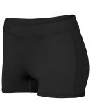 Augusta Sportswear 1233 Girls' Dare Shorts in Black